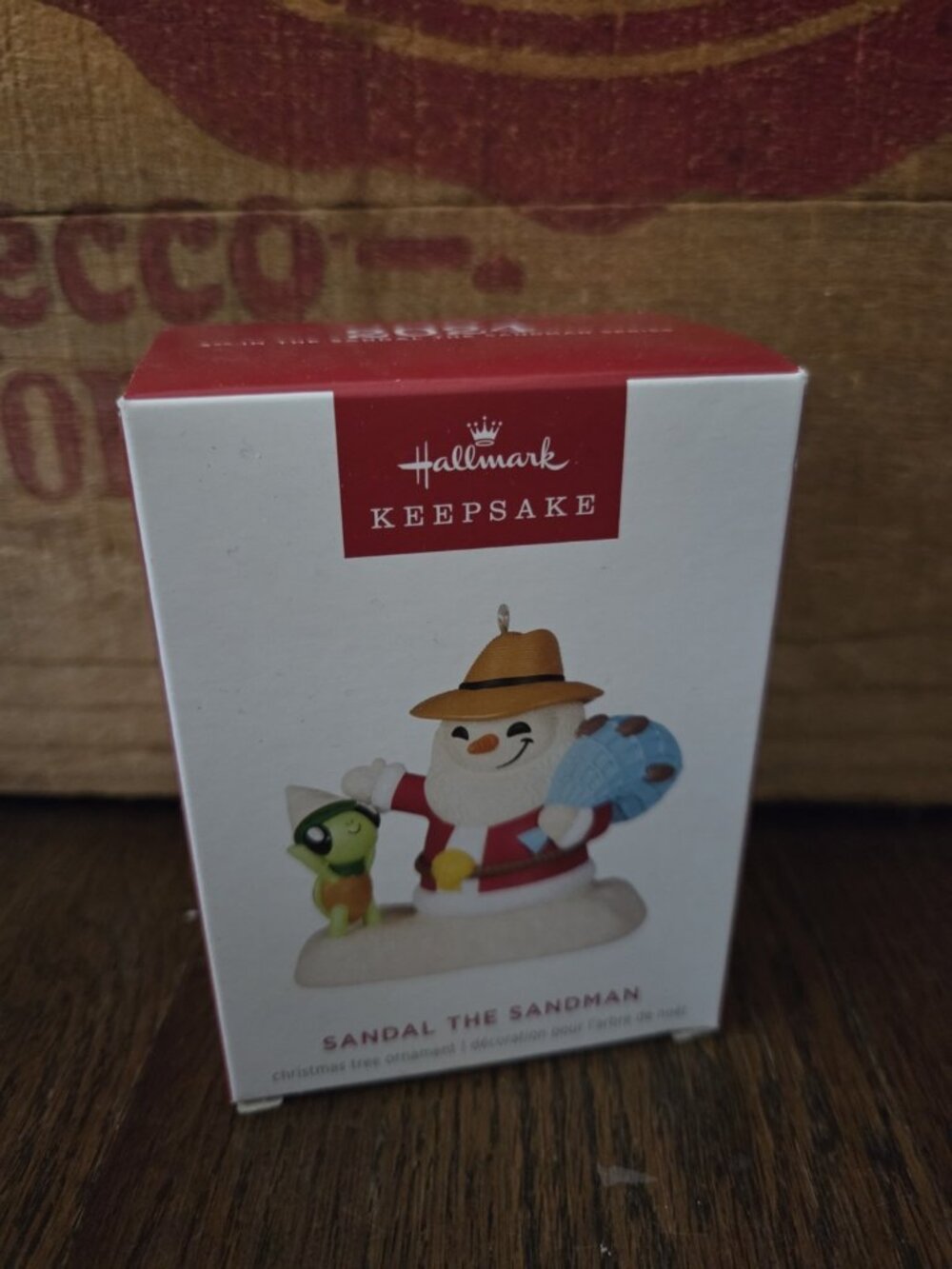 2024 Hallmark Ornament - 'SANDAL THE SANDMAN' - 3rd in Series - New in Box